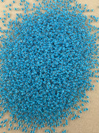 Mino Seed Beads 11/0 Crystal Blue Color Lined