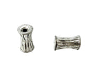 10x5.5mm Dube Spacer Bead Rhodium