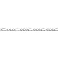 Sterling Silver 2.2mm Figaro Chain Necklace (16-Inch)