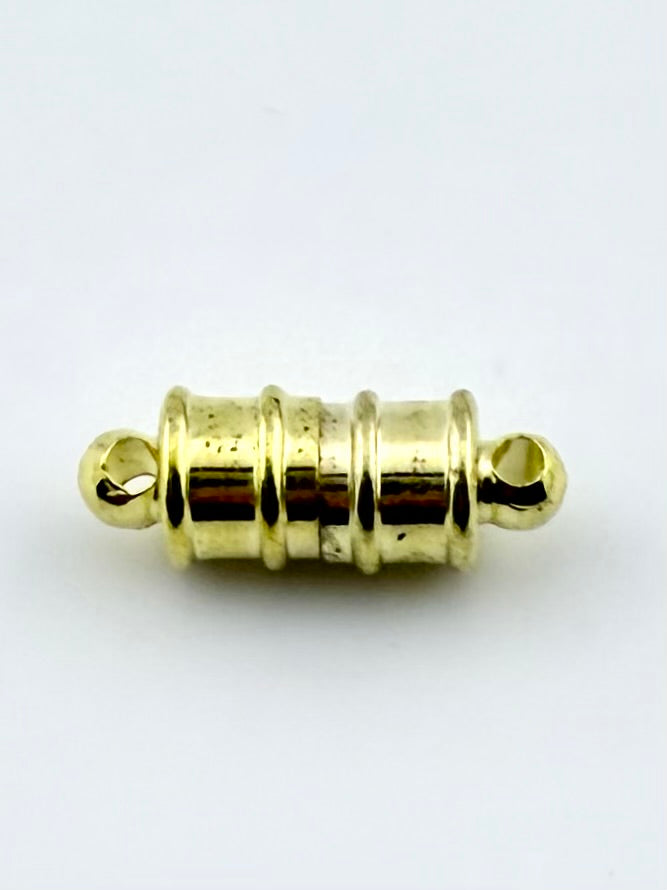 16.5mm Column Magnetic Claps Gold