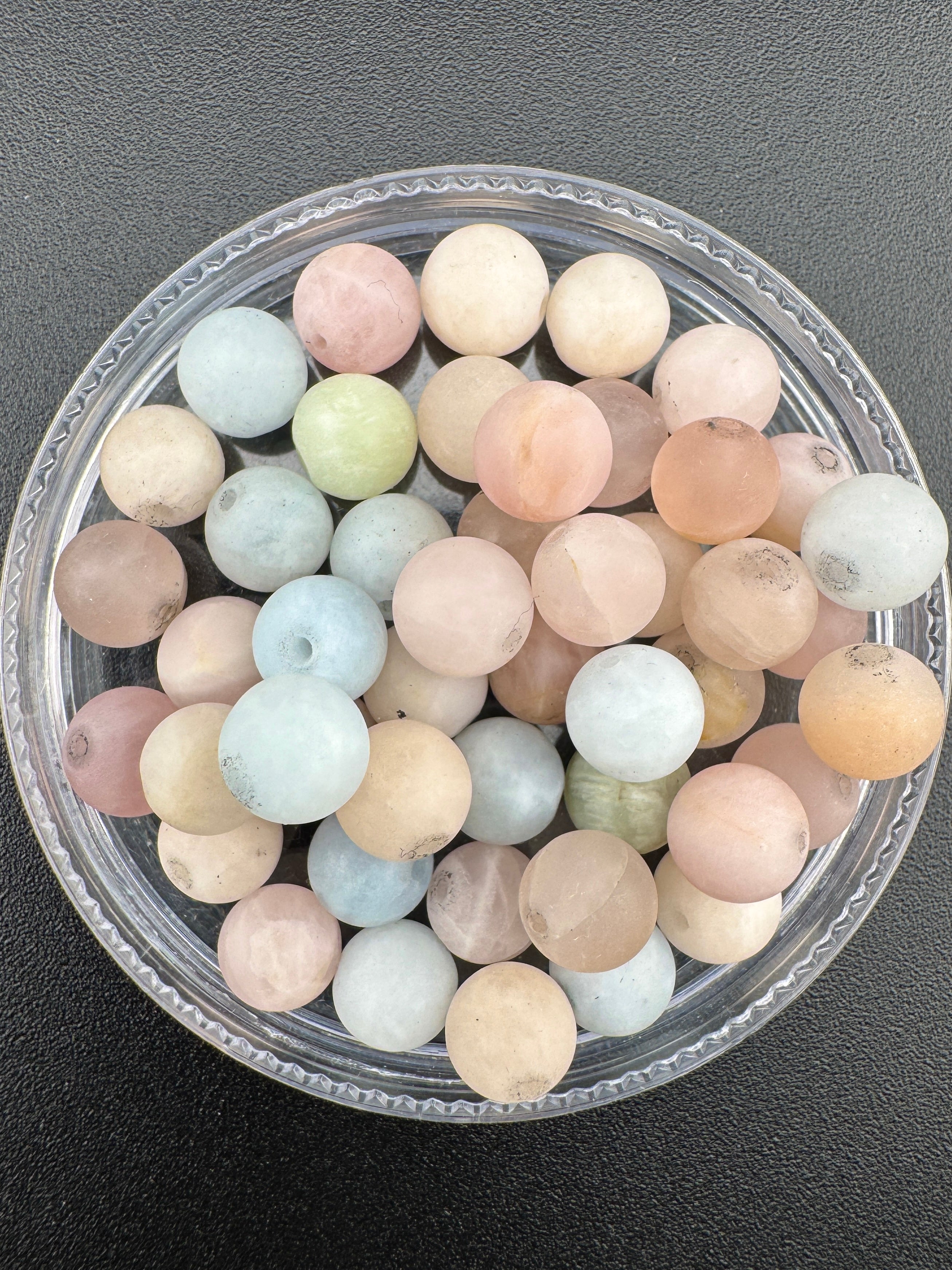 Matte Chalcedoney Quartz Beads Available in 8mm Sizes