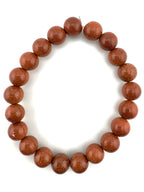 Gold Stone Man Made Beads Available in 6mm, 8mm Sizes