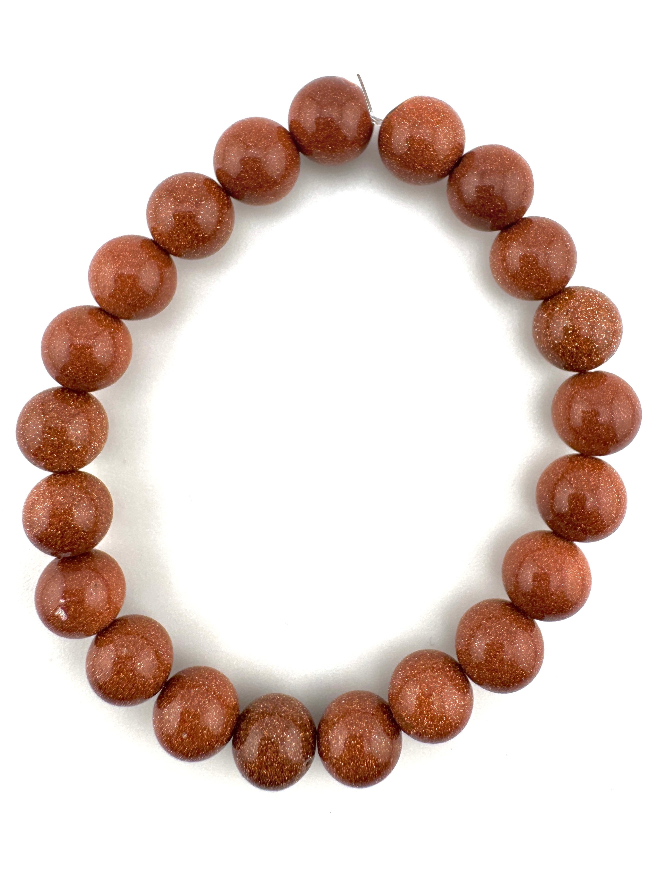 Gold Stone Man Made Beads Available in 6mm, 8mm Sizes