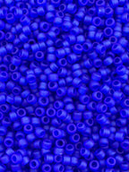 Mino Seed Beads 11/0 Matte Transparent Dark Blue
