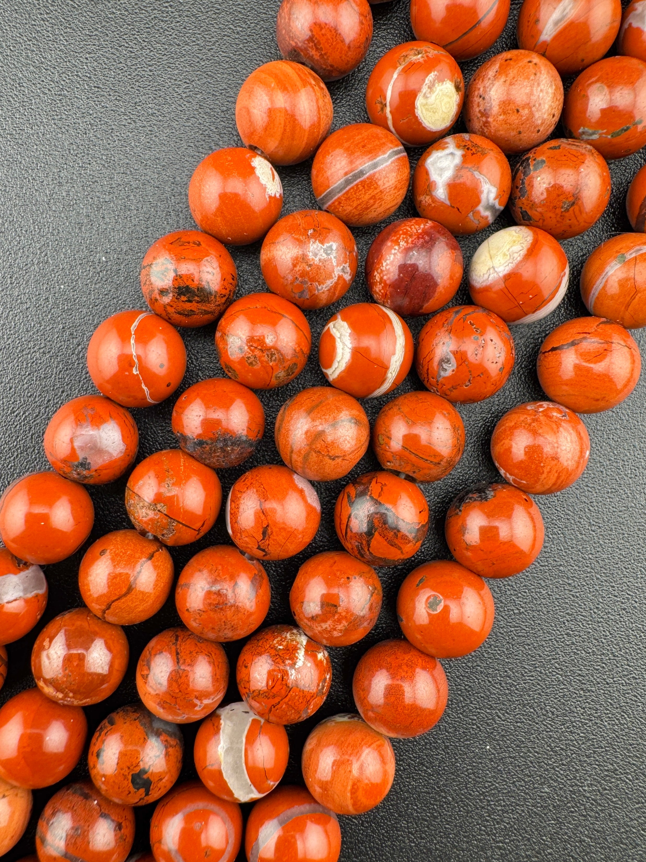 Red Jasper Beads Available in 4mm, 6mm, 8mm Sizes