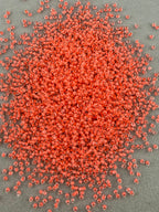 Mino Seed Beads 11/0 Crystal Salmon Color Lined