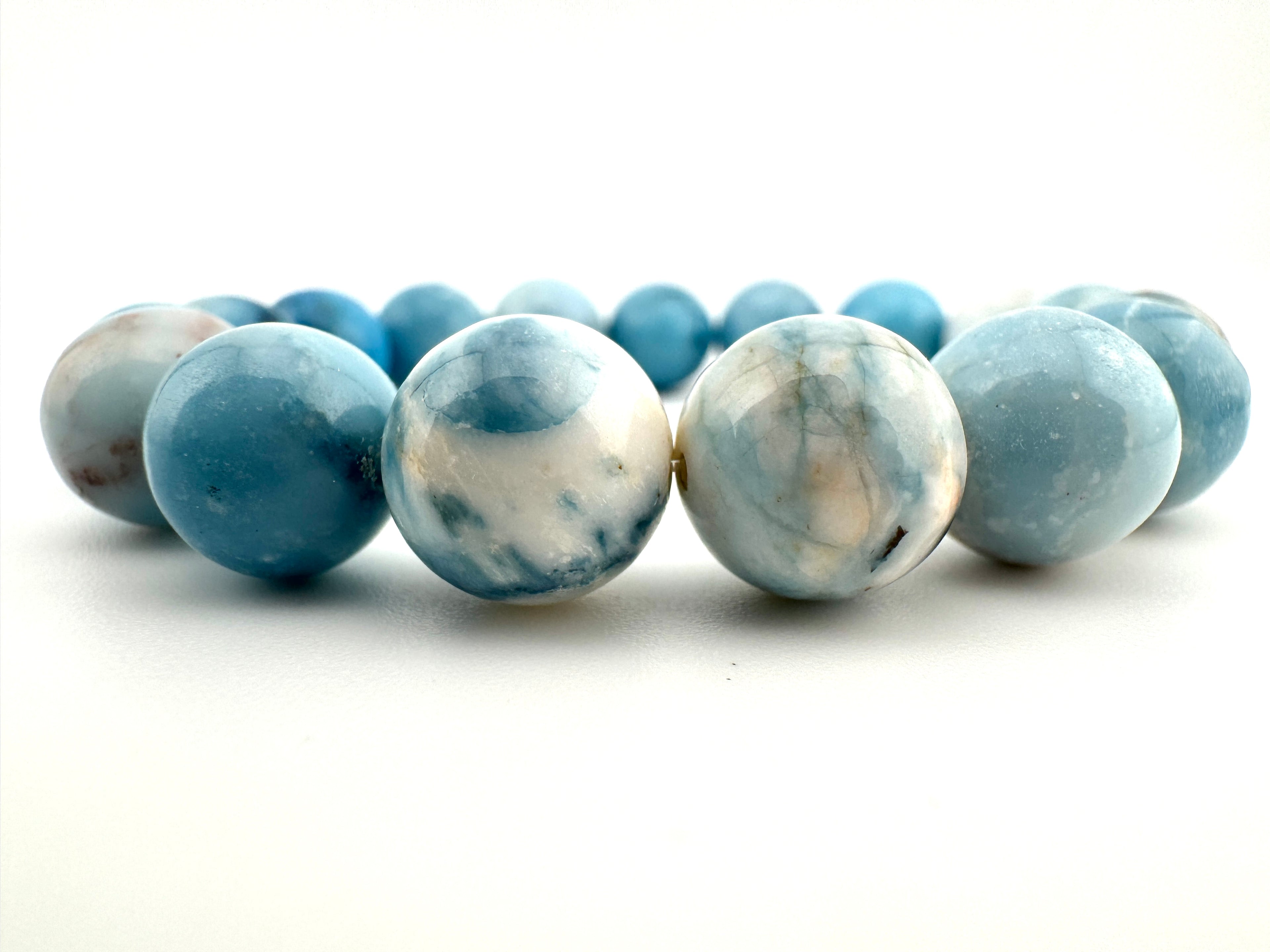 Chinese Larimar Beads Available in 6mm, 8mm, 10mm Sizes