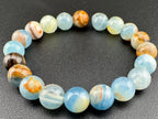 Blue Calcite Beads Available in 8mm Sizes