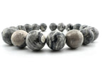 Grey Scenery Jasper Beads Available in 4mm, 6mm, 8mm, 10mm Sizes