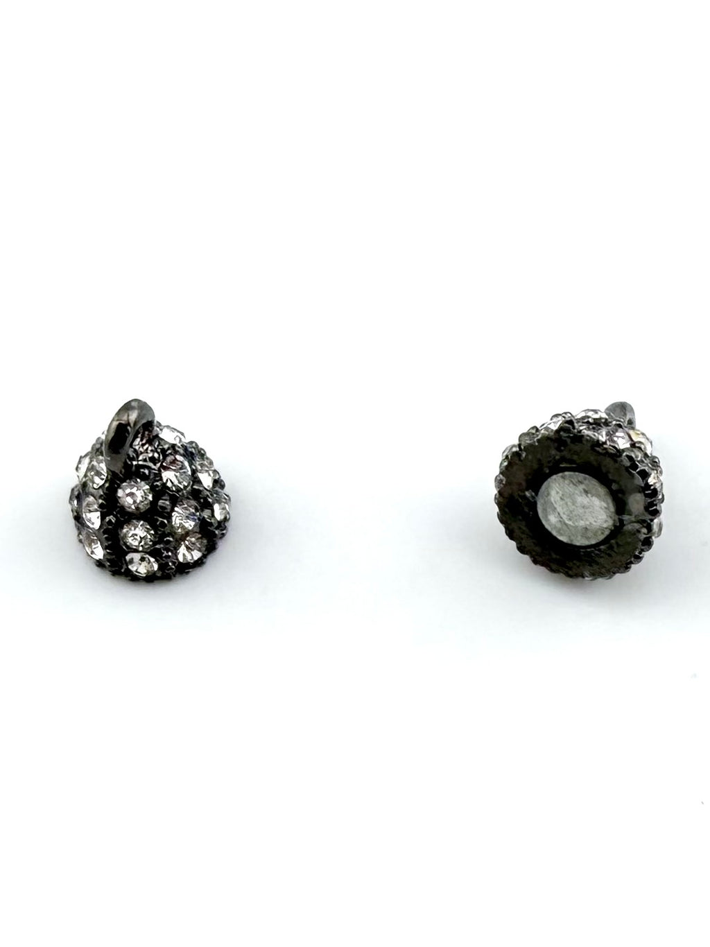 8mm Oval Magnetic Claps Gunmetal