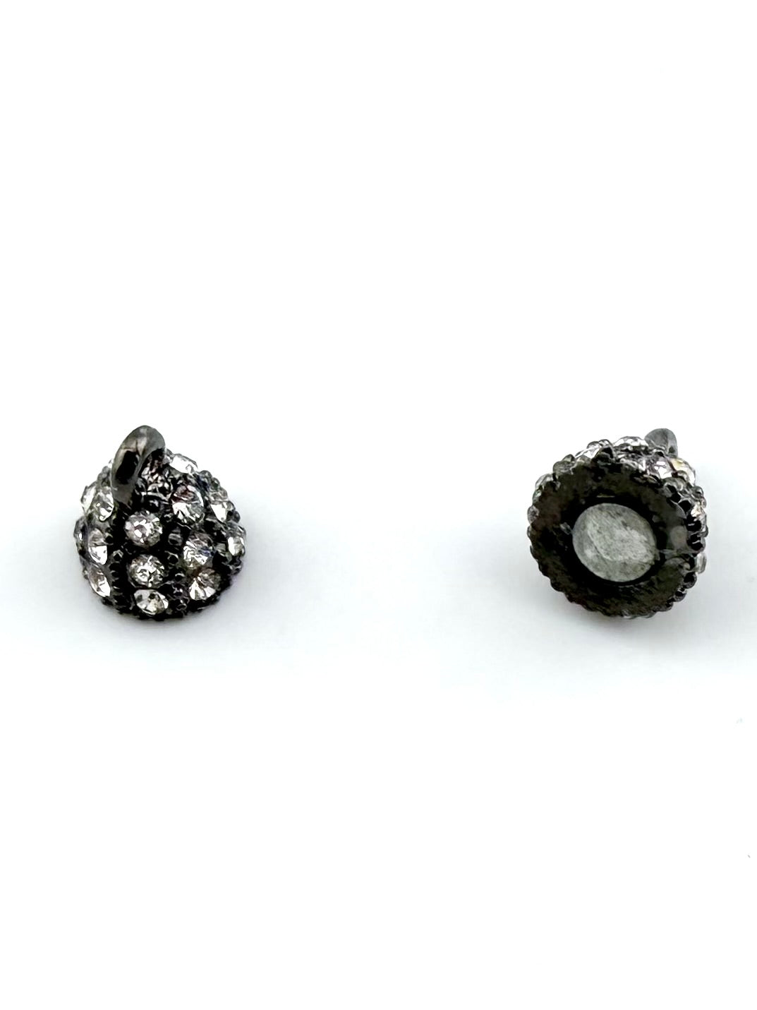 8mm Oval Magnetic Claps Gunmetal