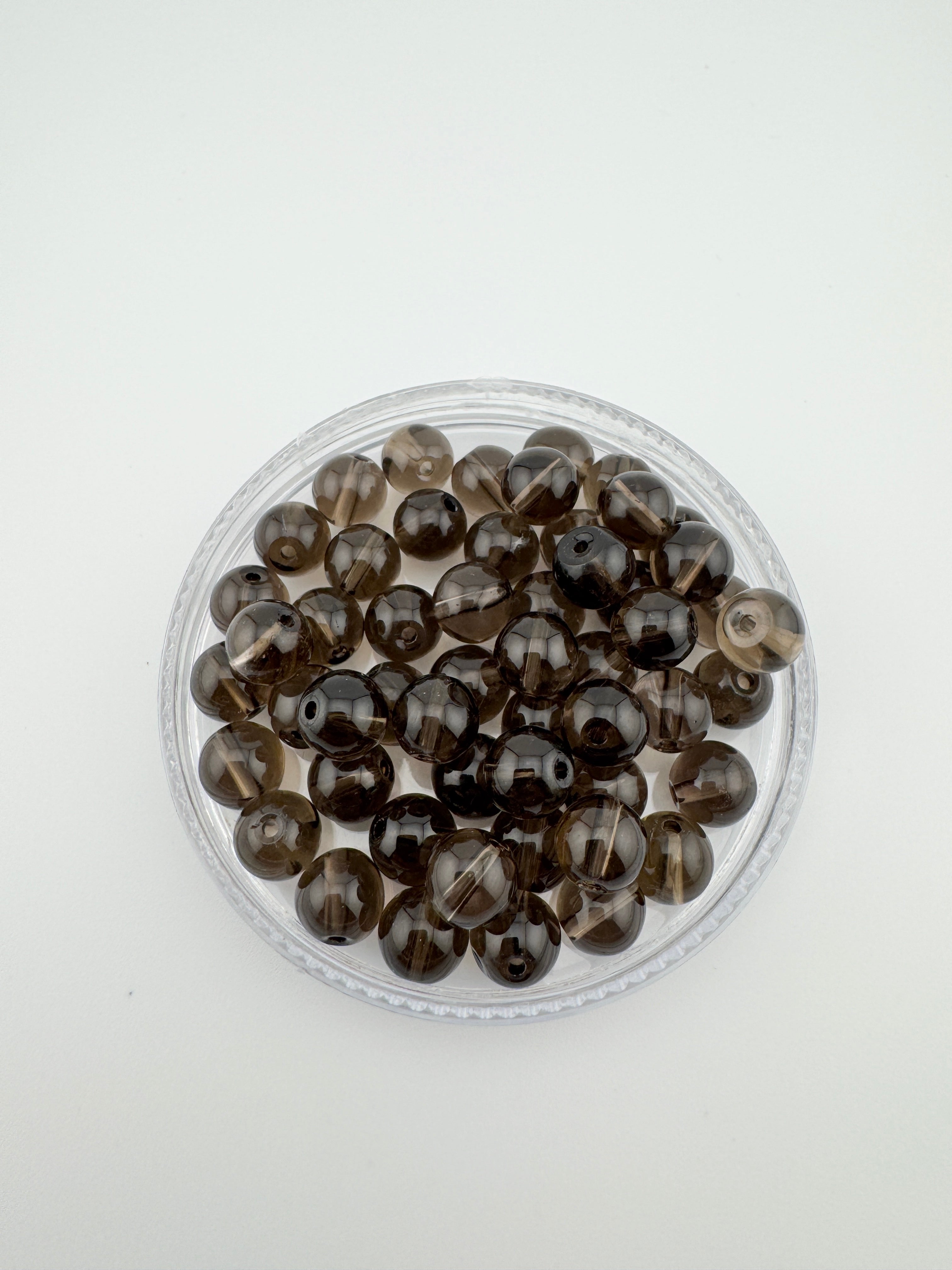 Smokey Quartz Beads Available in 6mm, 8mm, 10mm Sizes