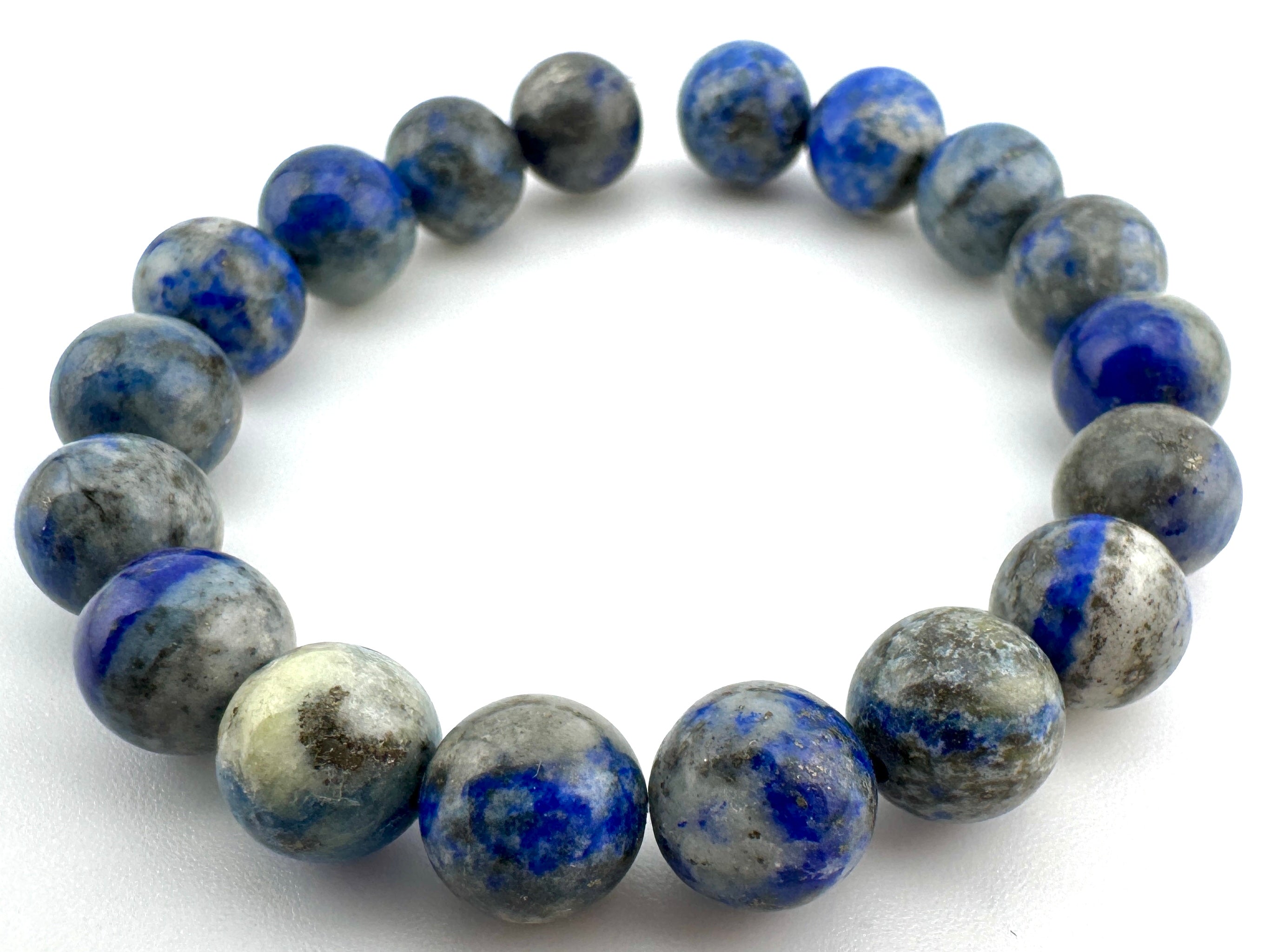 Lapis Lazuli Bracelet Available in 6mm, 8mm, 10mm Sizes