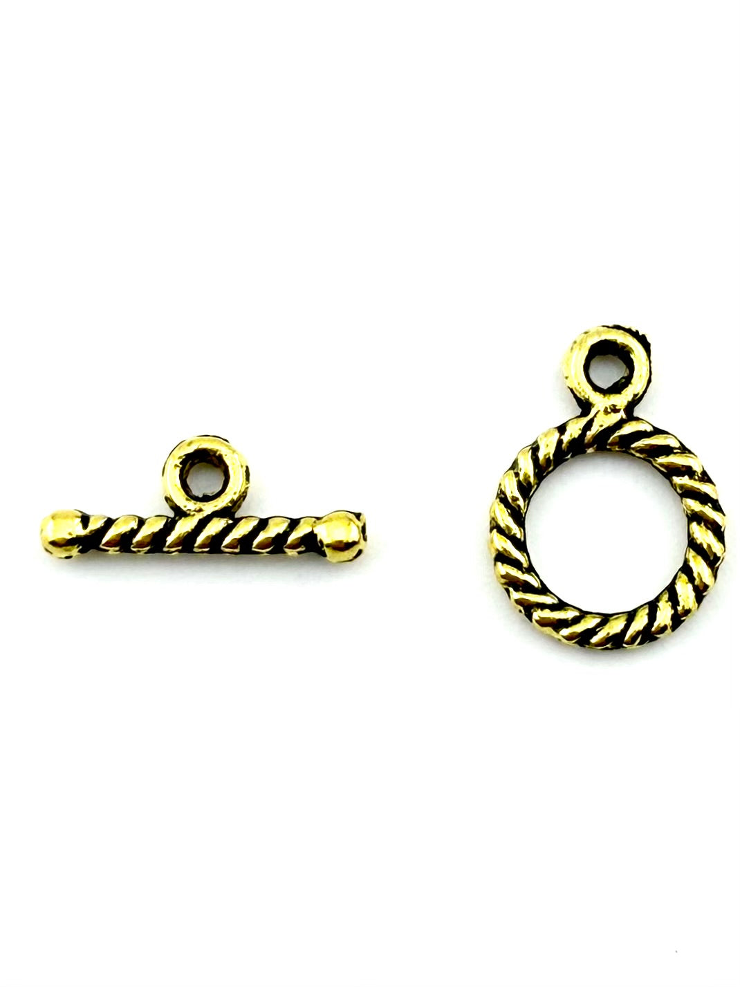 15mm Gold Fancy Toggle