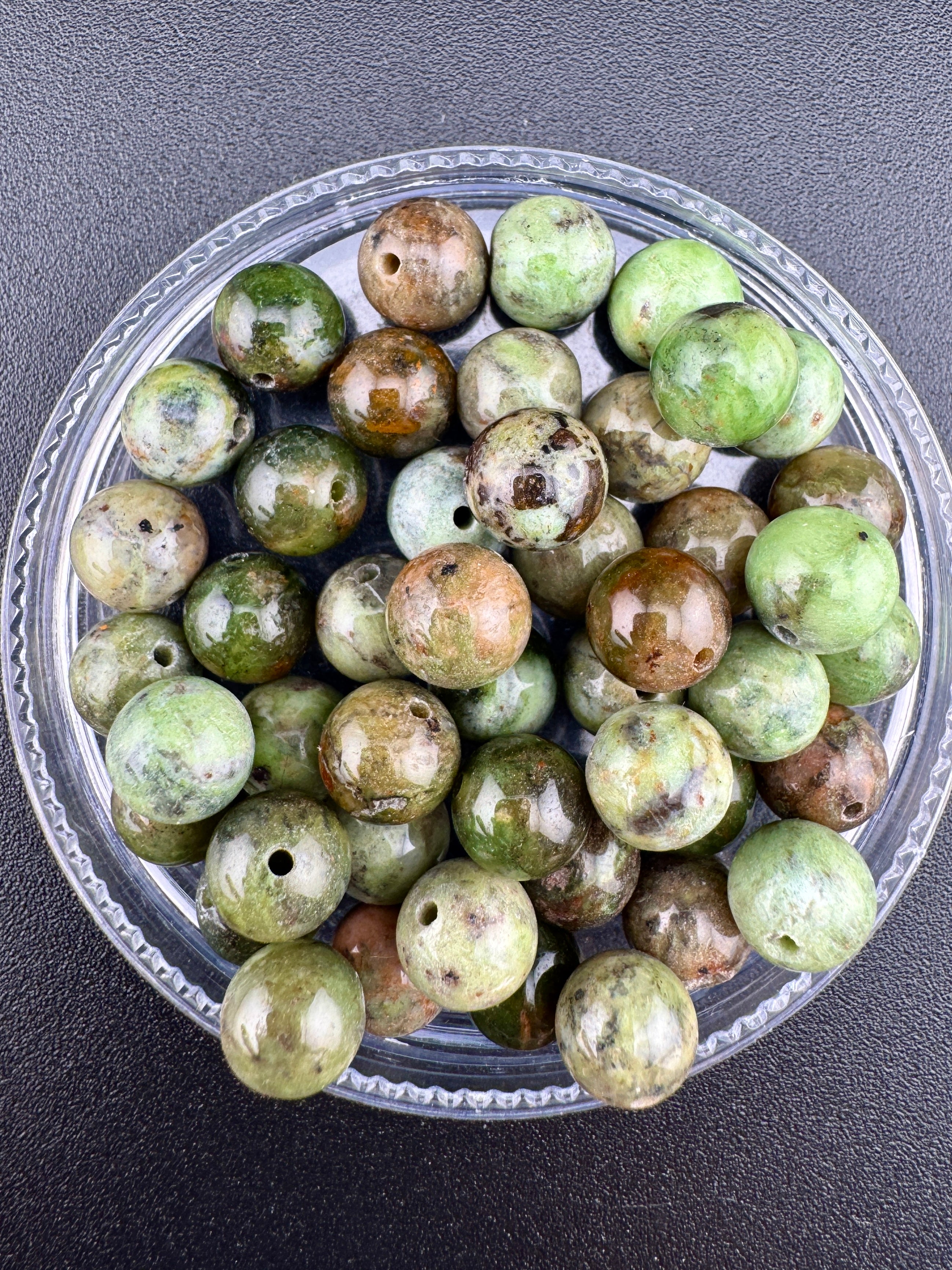 Green Opal Beads Available in 4mm, 6mm, 8mm Sizes