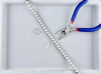 8mm Round Hematite Matte Coat Grey