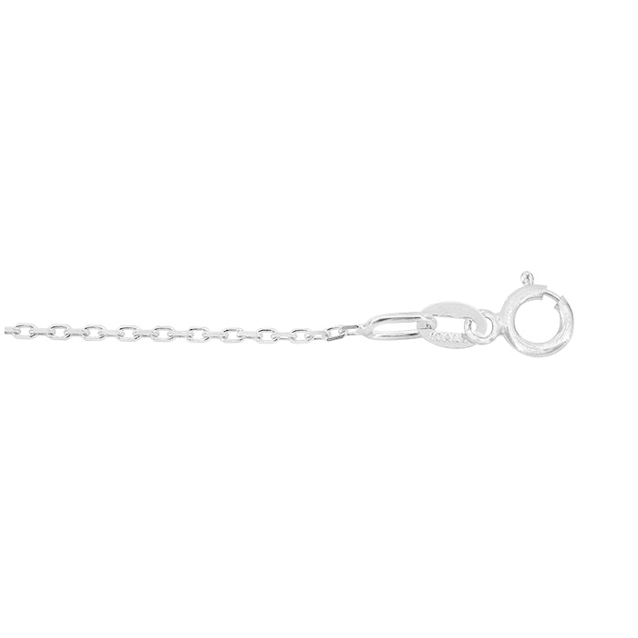 Sterling Silver, 2mm Anchor Chain