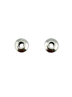 1.5x4mm Disk Spacer Rhodium