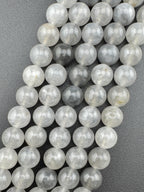 Clouded Quartz Beads Available in 6mm, 8mm Sizes