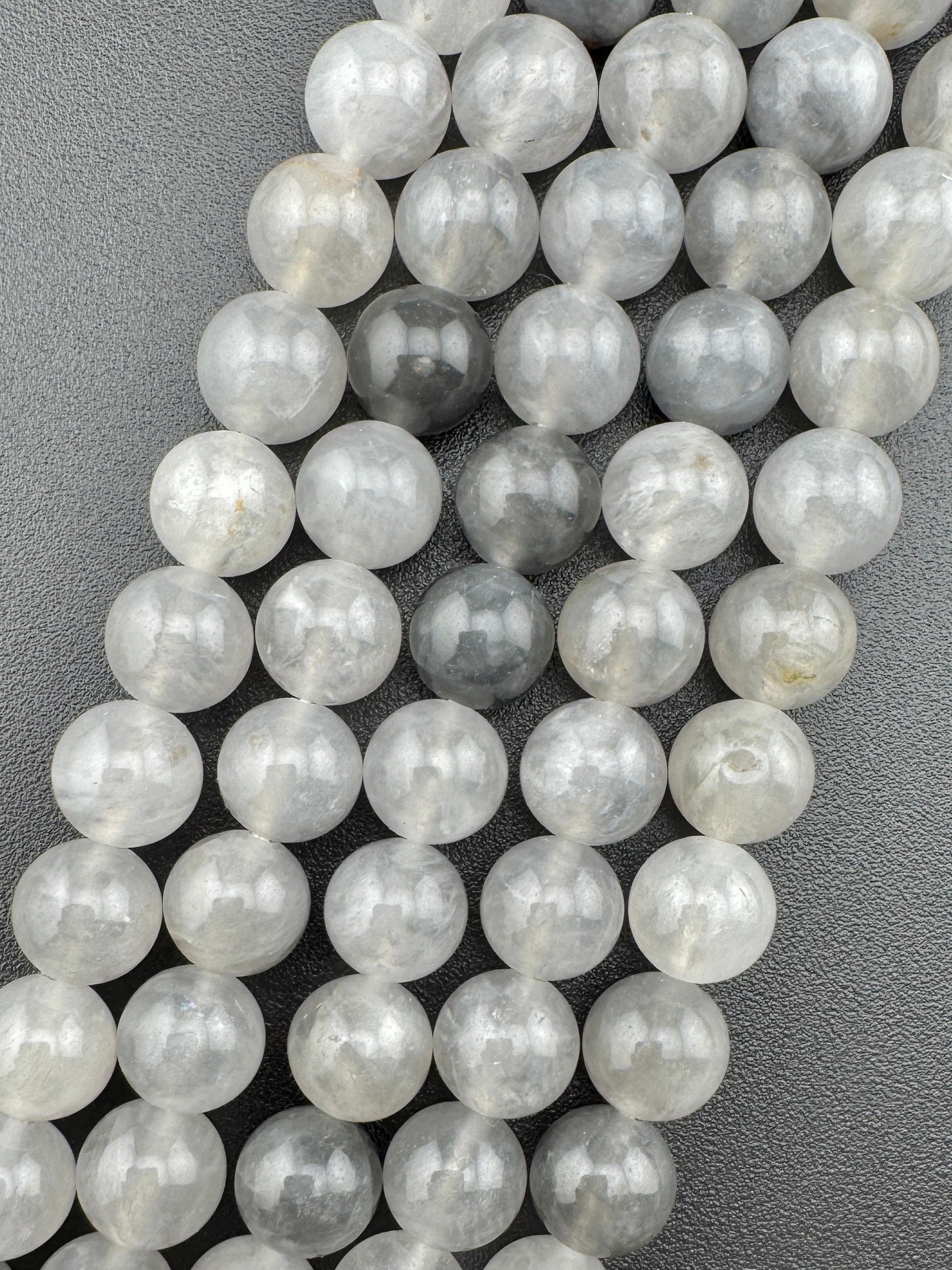 Clouded Quartz Beads Available in 6mm, 8mm Sizes