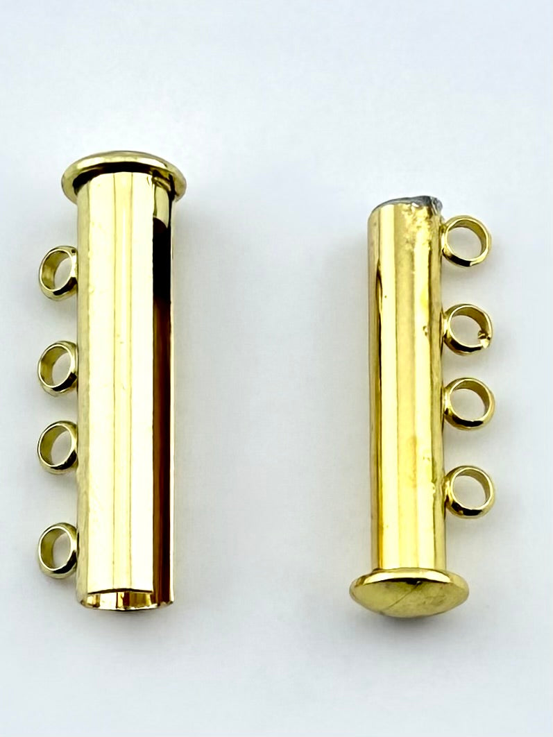 26mm Column Magnetic Claps Gold