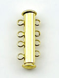26mm Column Magnetic Claps Gold