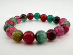 Dyed Dragon Vein Agate Beads Available in 6mm, 10mm Sizes