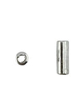 3x9mm Tube Spacer Silver
