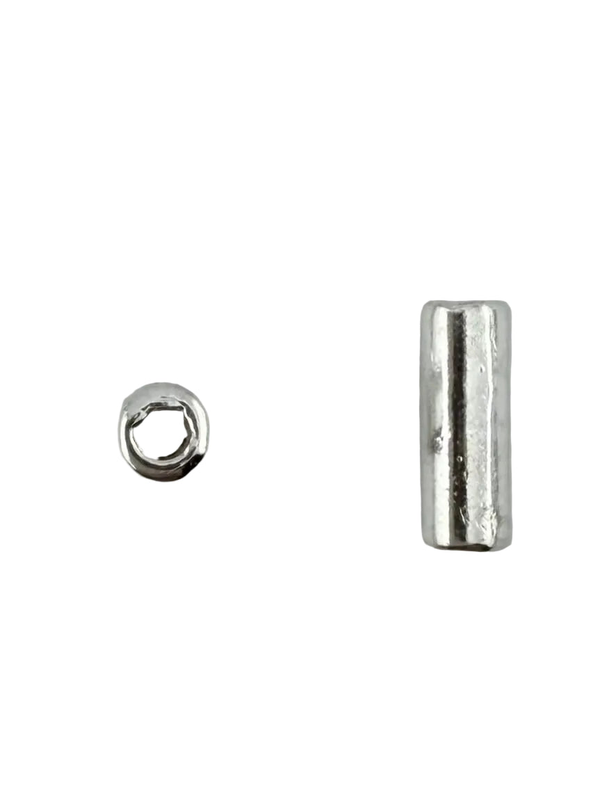 3x9mm Tube Spacer Silver