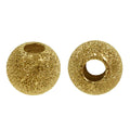 14K Gold Filled 3mm Laser Cut Bead With 1mm hole.