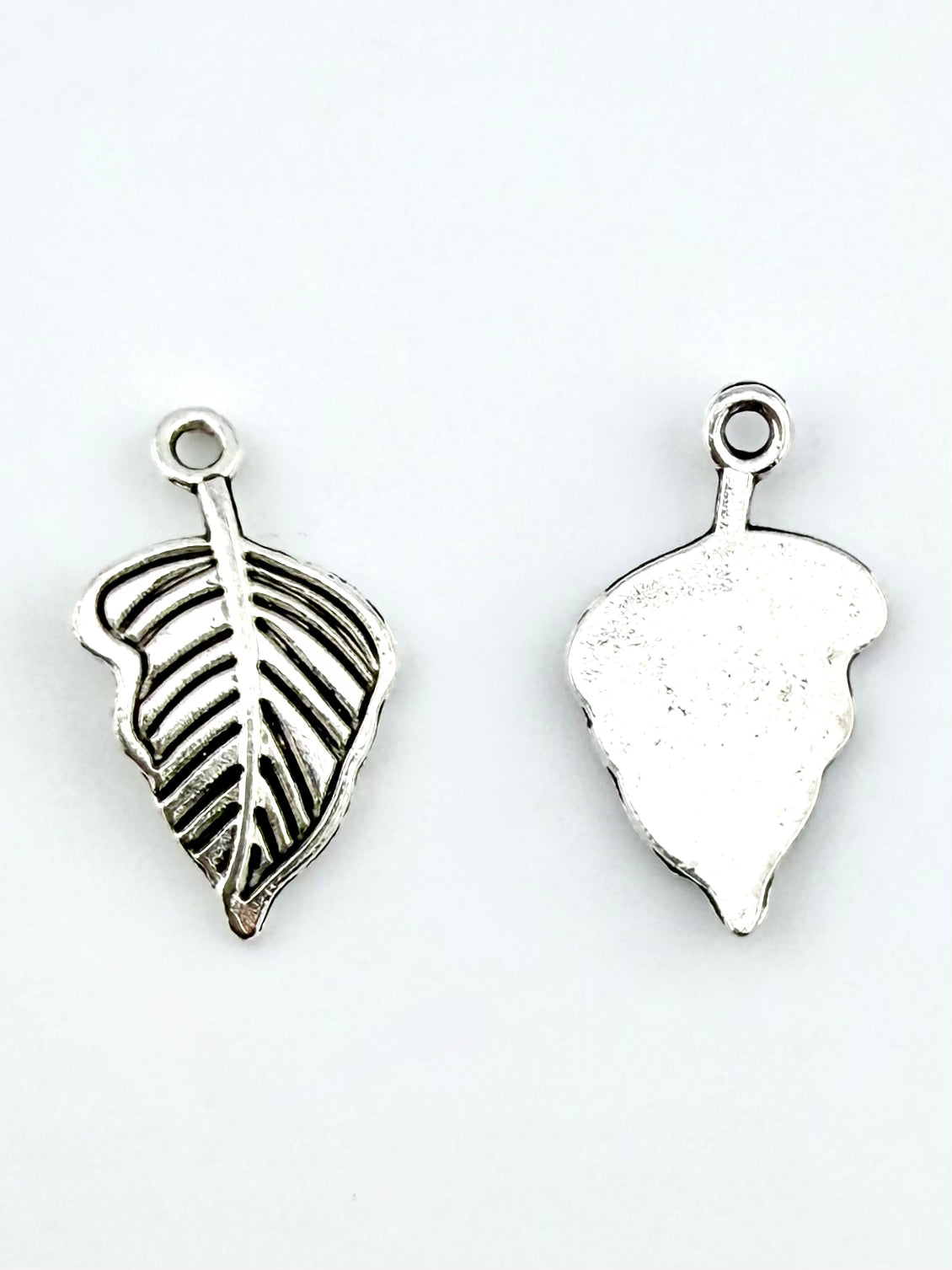 23mm Leafe Charm Rhodium