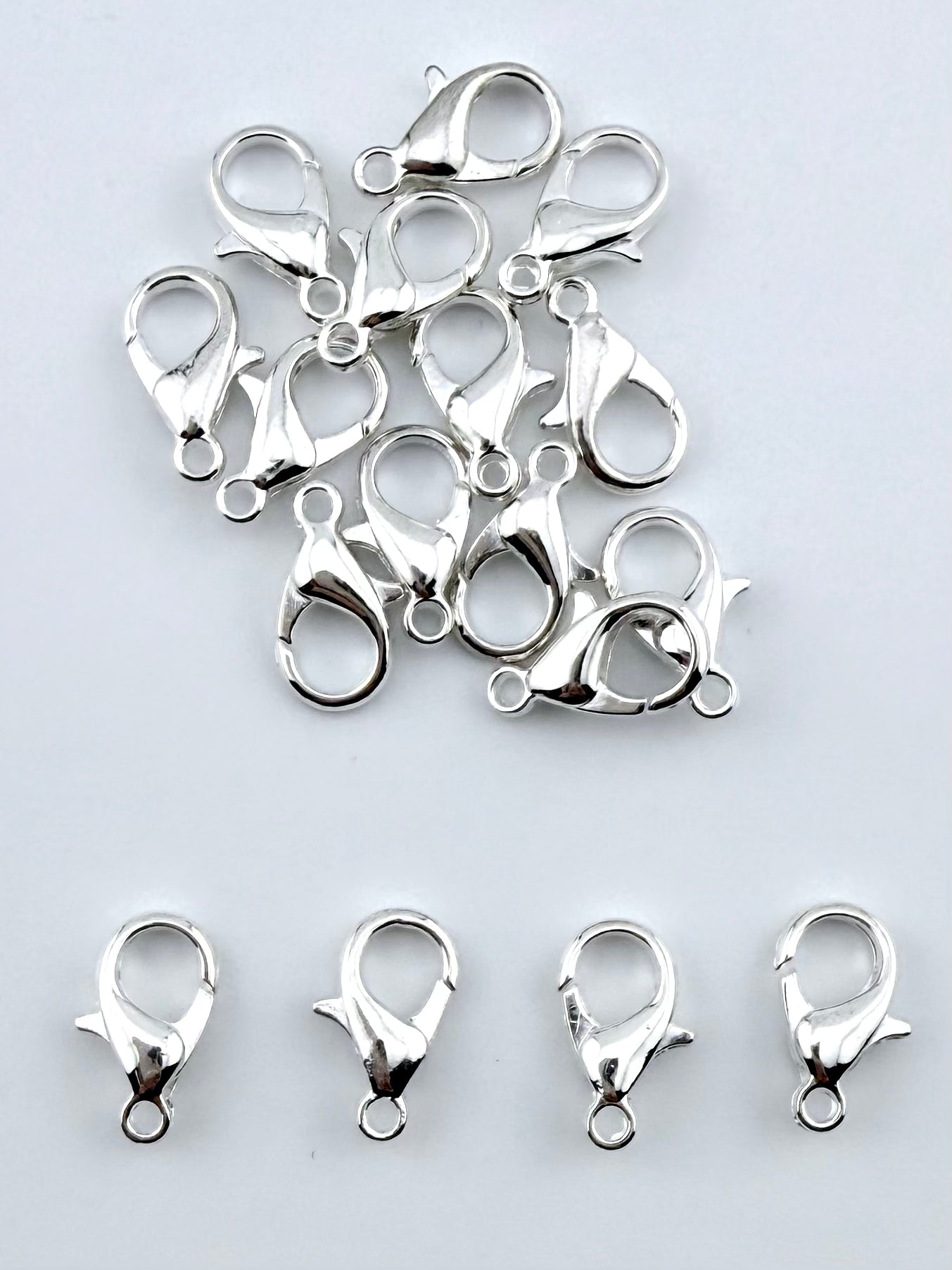 14mm Silver Lobster Clasp