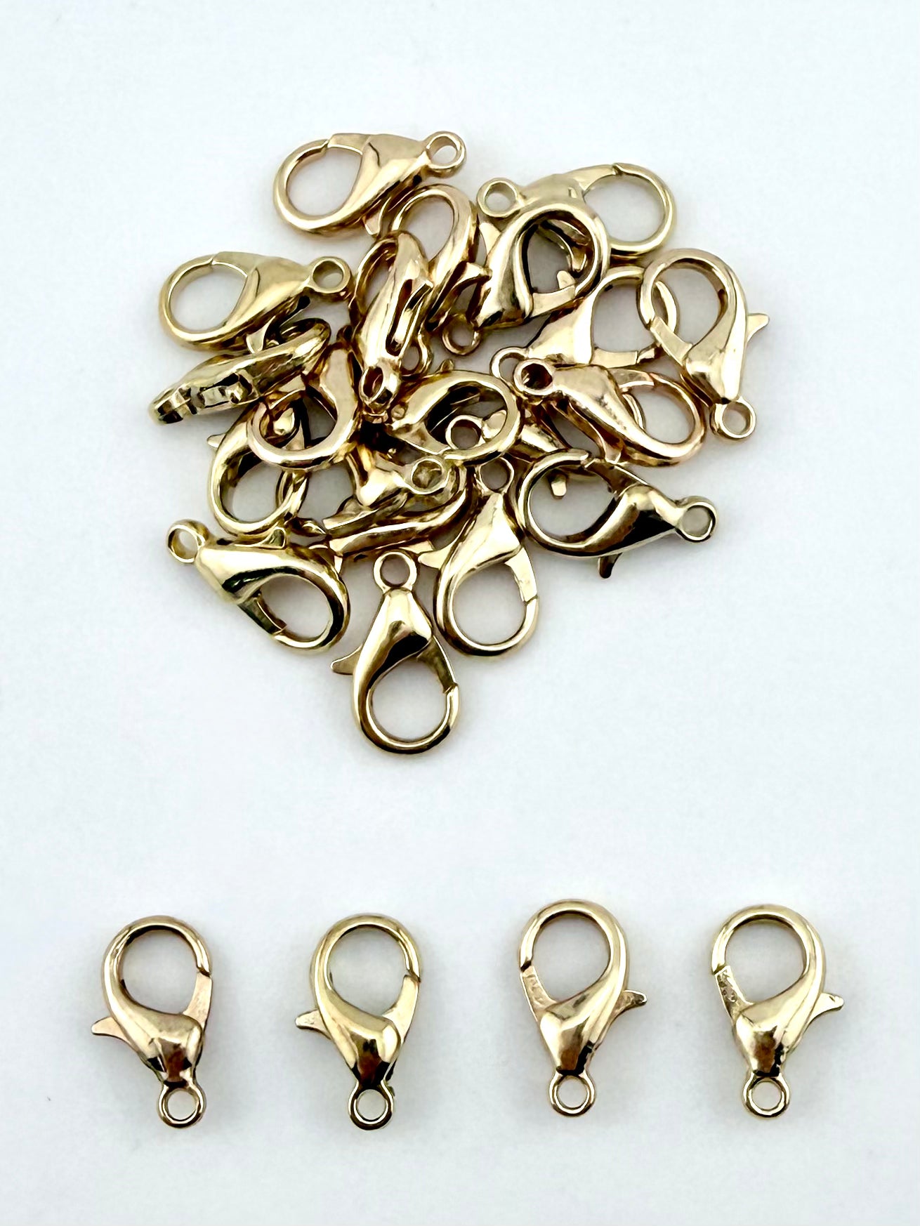 14mm Gold Lobster Clasp