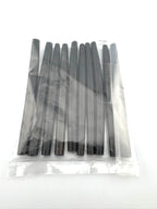 Black Buffalo Bone Pipe, Standard thickness  1–4inch Carved Bone Pieces for Jewelry & Crafts