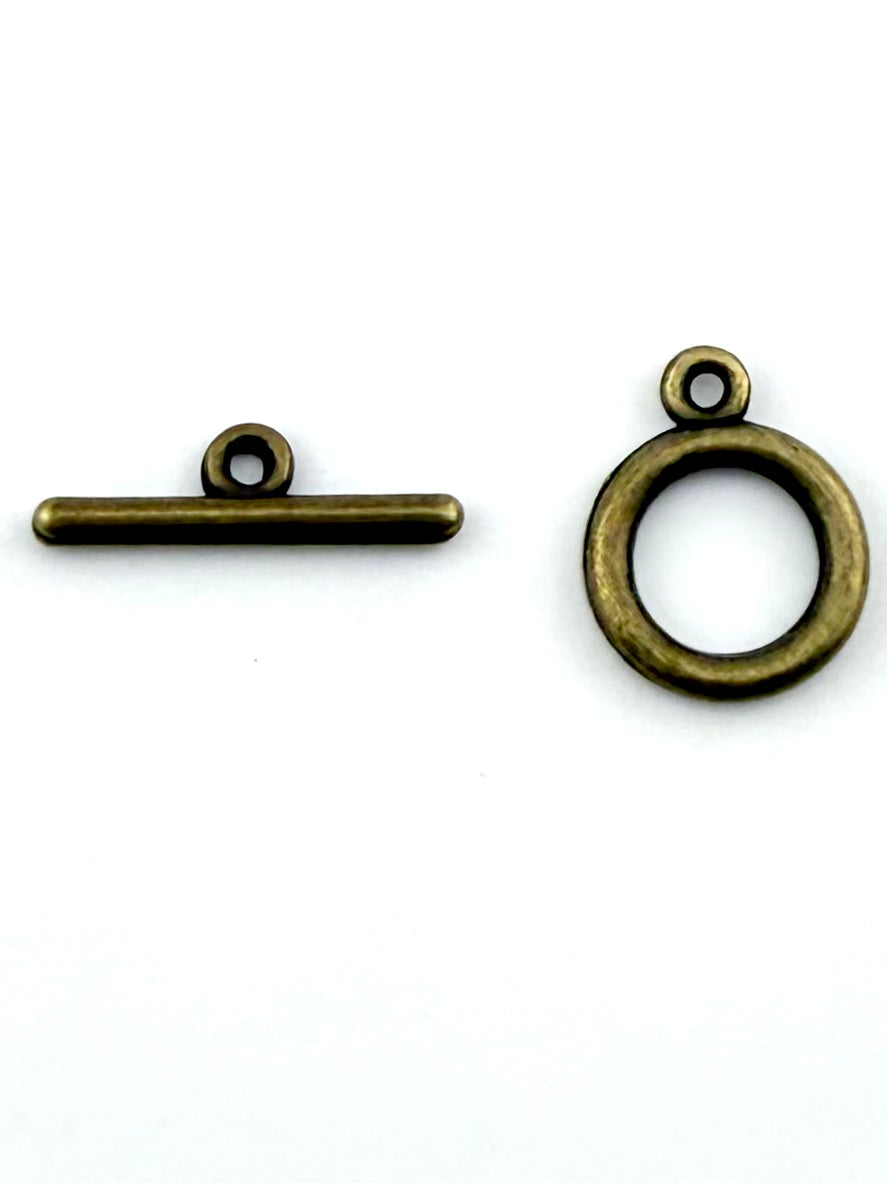 16mm Antique Brass Toggle