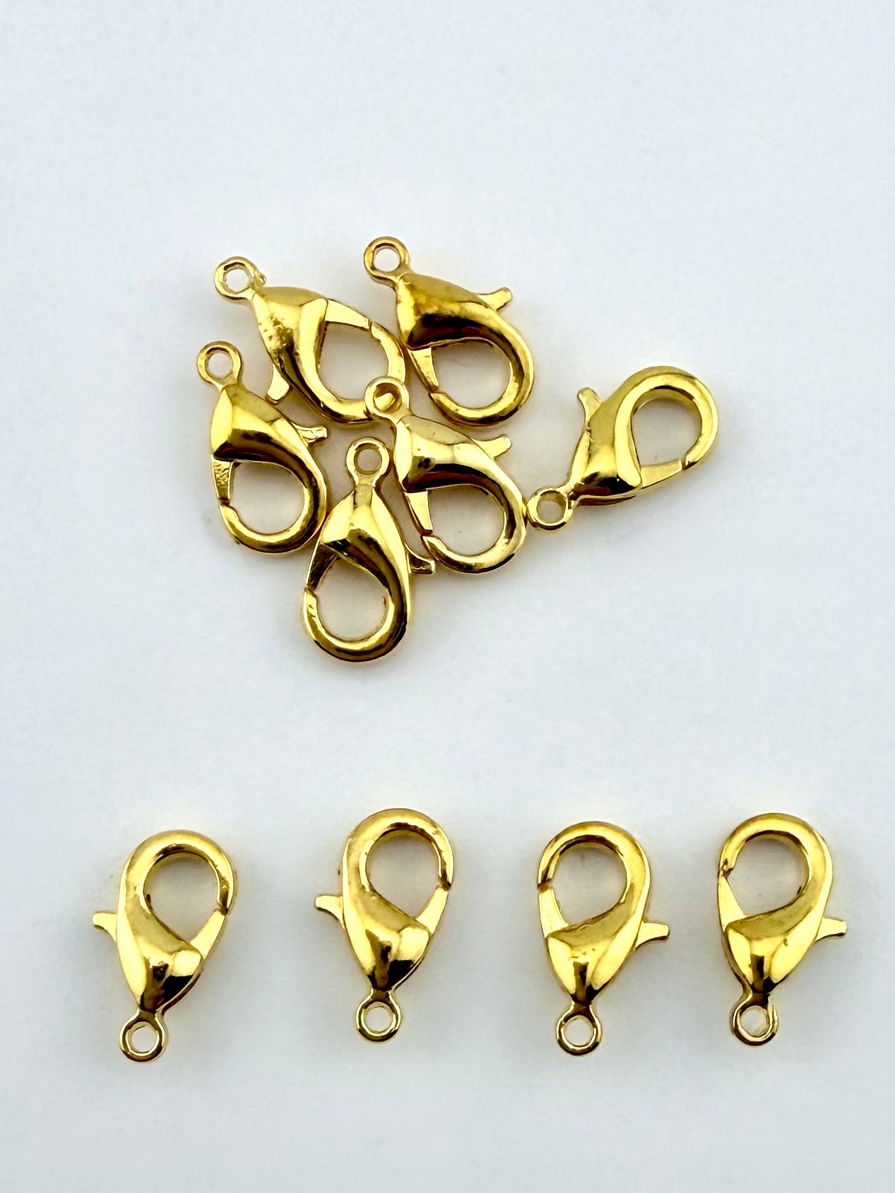 10mm Gold Lobster Clasp