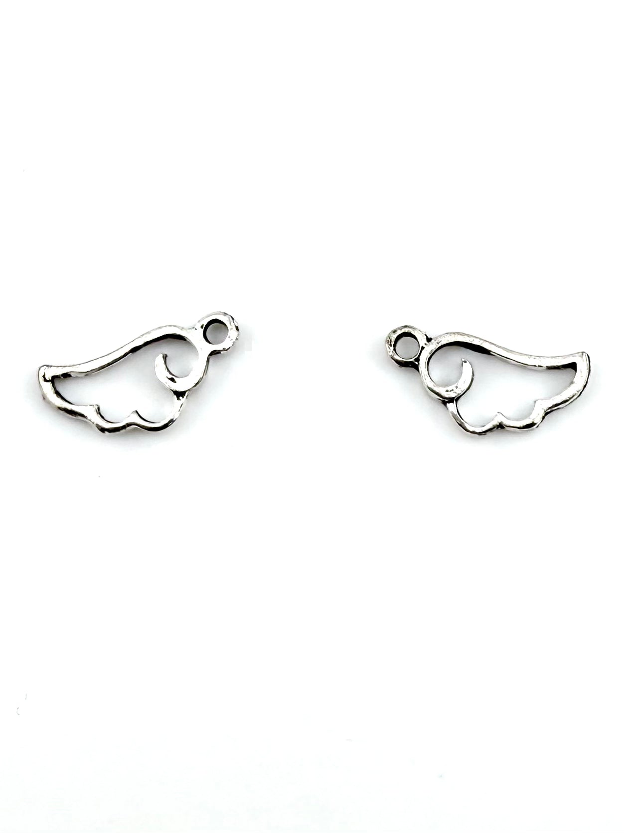 18mm Cutesy Wing Charm Rhodium