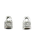 10mm Lock Charm Rhodium