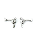 16mm Hari Dryer Charm Rhodium