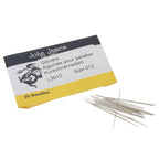 John James Glover Needles #12 – 25 Pack, 1/2.6mm Leather & Craft Sewing Needles Made in England