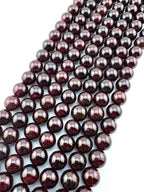Garnet Bracelet Available in 6mm, 8mm, 8mmFaceted and 10mm Sizes