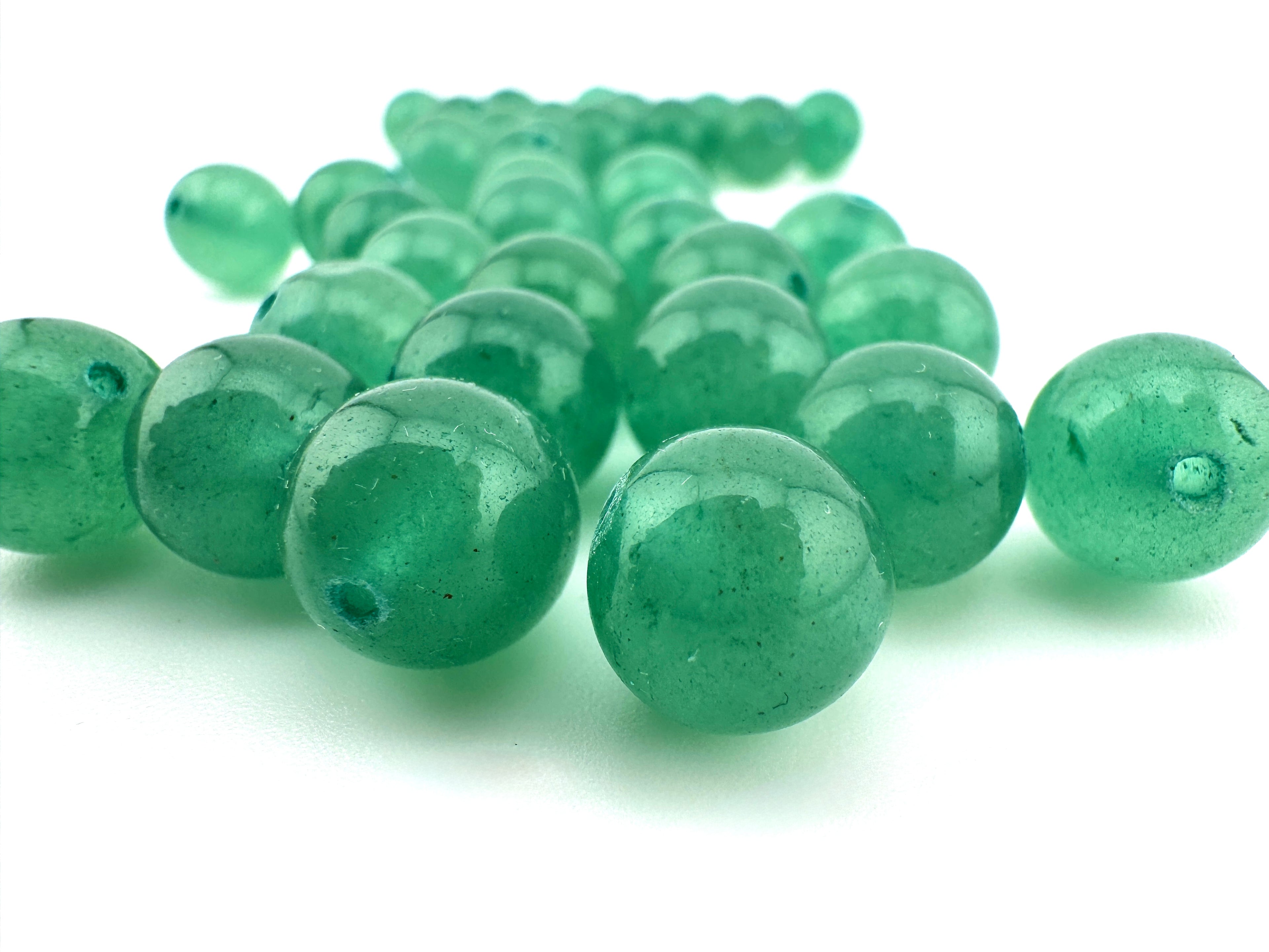 Green Aventurine Beads Available in 6mm, 8mm, 10mm Sizes