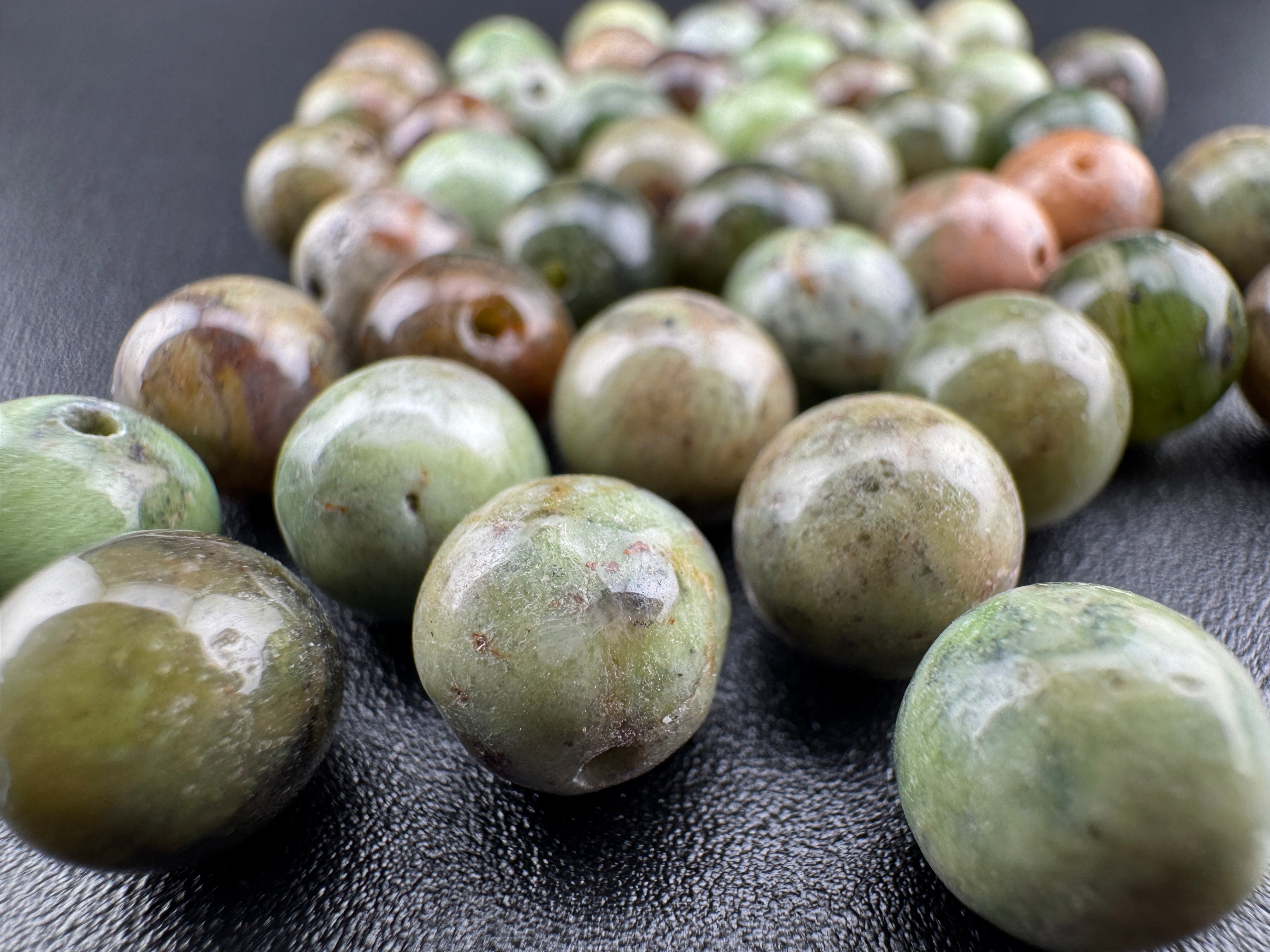 Green Opal Beads Available in 4mm, 6mm, 8mm Sizes