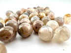 Grey Sun Stone Beads Available in 6mm, 8mm Sizes