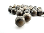 Grey Petrified Wood Beads Available in 6mm, 8mm, 10mm Sizes