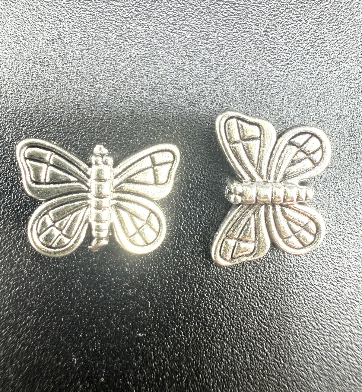 10x14mm Butterfly Spacer Rhodium