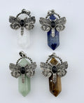 Natural Stone ButterflyPendant
