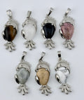 Natural Stone Animal-Shaped Pendant