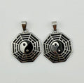 Stainless Steel Yin-Yang Pendant