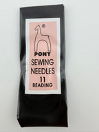Pony Needles Gold Eye Size 11 - 25 count
